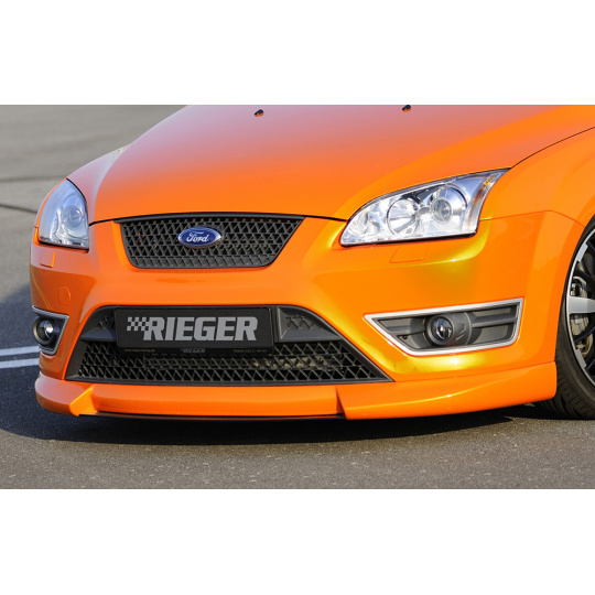 Rieger spoiler pod přední nárazník pro Ford Focus 2 ST 3-dvéř., 5-dvéř. před faceliftem, r.v. 10/05-01/08, plast ABS bez povrchové úpravy
