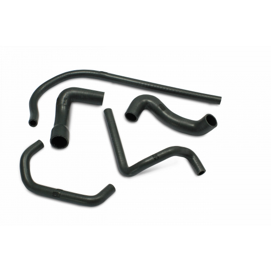 Samco Sport 5-dílná sada silikonových hadic pro vedení chladicí kapaliny pro Ford Escort Mk1 1973 - 1975 RS2000 2.0l Pinto, barva: modrá