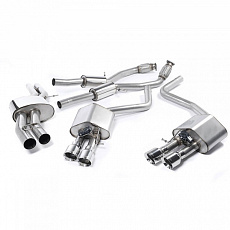 Milltek Sport výfukový systém cat-back s rezonátorem (tišší) pro Audi S8 D4 4.0 TFSI quattro Tiptronic 2013-2018, typ koncovek: GT-100 leštěné Milltek Sport výfukový systém cat-back s rezonátorem (tišší) pro Audi S8 D4 4.0 TFSI quattro Tiptronic 2013-2018, typ koncovek: GT-100 leštěné