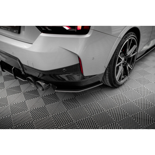 Maxton Design "Street Pro" boční difuzory pod zadní nárazník pro BMW řada 2 G42 M240i, plast ABS bez povrchové úpravy
