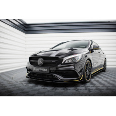Maxton Design "Street Pro" spoiler pod přední nárazník pro Mercedes CLA C 117 Facelift 45 Aero, plast ABS bez povrchové úpravy, r.v. 2017-2019 Maxton Design "Street Pro" spoiler pod přední nárazník pro Mercedes CLA C 117 Facelift 45 Aero, plast ABS bez povrchové úpravy, r.v. 2017-2019