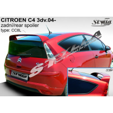 Stylla spoiler zadních dveří Citroen C4 3dv (2004 - 2010) - horní