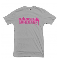 Wheel Whores tričko uni - Whores Wanted, šedé, vel. XXL