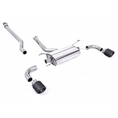 Milltek Sport výfukový systém secondary cat-back bez rezonátoru (hlasitější) pro Subaru BRZ 2.4l 2022-2024, karbonové koncovky Milltek Sport výfukový systém secondary cat-back bez rezonátoru (hlasitější) pro Subaru BRZ 2.4l 2022-2024, karbonové koncovky