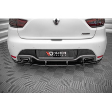 Maxton Design "Street Pro" difuzor zadního nárazníku pro Renault Clio RS Mk4, plast ABS bez povrchové úpravy Maxton Design "Street Pro" difuzor zadního nárazníku pro Renault Clio RS Mk4, plast ABS bez povrchové úpravy