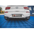 Maxton Design vložka zadního nárazníku ver.3 pro Hyundai i30 N Mk3, černý lesklý plast ABS