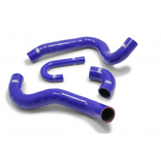 Samco Sport 4-dílná sada silikonových hadic pro vedení vzduchu k turbu pro Suzuki Jimny JB64W 7/2018 - on 4x4 1.5l i3 Turbo. (R06A, 660cc), JDM, barva: modrá