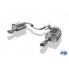 Fox Sportauspuff koncový tlumič výfuku se spojovací trubkou s koncovkou 1x90 Typ 13 na obou stranách pro Mazda 6 GG, GY s motorem 2.0, 2.3 Fox Sportauspuff koncový tlumič výfuku se spojovací trubkou s koncovkou 1x90 Typ 13 na obou stranách pro Mazda 6 GG, GY s motorem 2.0, 2.3
