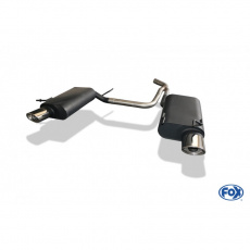 Fox Sportauspuff koncový tlumič výfuku s koncovkou 115x85 Typ 33 na obou stranách pro Lexus RX XU1 s motorem 3.0