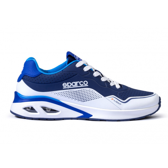 Volnočasové boty Sparco S-LIGHT, barva: modro-bílá, velikost: 40