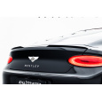 Maxton Design prodloužení spoileru pro Bentley Continental GT Mk3, černý lesklý plast ABS, Coupé