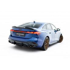 Maxton Design "Street Pro" boční difuzory pod zadní nárazník pro Audi S5 B10, plast ABS bez povrchové úpravy, Sedan / Avant, s červenou linkou