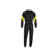 Závodní kombinéza Sparco Competition, homologace FIA, barva: černo-žlutá, velikost: 50