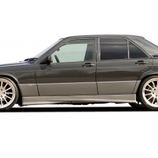 Rieger boční práh mont. strana pravá pro Mercedes 190 W201 sedan, plast ABS bez povrchové úpravy