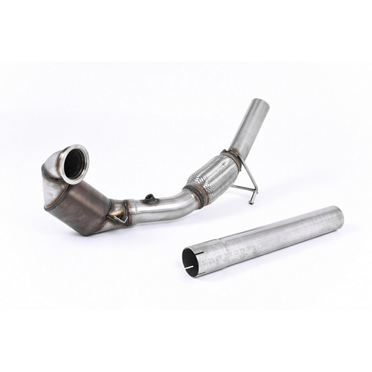 Milltek Sport downpipe a Hi-Flow sportovní katalyzátor pro Seat Ibiza Cupra 1.8TFSI (6P) 2016-2017, pouze pro Milltek Sport cat-back systém