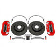 TA Technix 4-pístkový brzdový systém s kotouči 280 x 22 mm VW Golf II / Jetta II (19E, 83-92) přední náprava