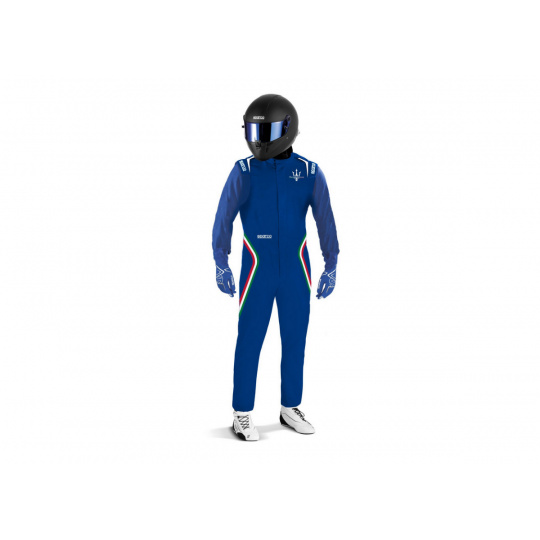Sparco kombinéza Maserati s homologací FIA 8856-2018, velikost: 62 Sparco kombinéza Maserati s homologací FIA 8856-2018, velikost: 62