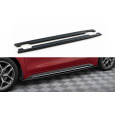 Maxton Design difuzory pod boční prahy pro Kia Cee'd Mk 3/ProCeed GT, černý lesklý plast ABS