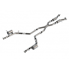 Borla Cat-Back výfukový systém "S-Type" pro Dodge Durango SRT Hellcat 6,2l s aut. převodovkou, 4-dvéř., r.v. 2021, bez koncovek