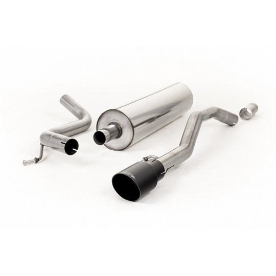 Milltek Sport homologovaný výfuk cat-back pro Volkswagen Up! 1.0TSI 90PS (3/5-dvéř.) 2016-2024, typ koncovek: GT-90 černé