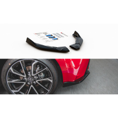 Maxton Design boční difuzory pod zadní nárazník pro Toyota Corolla XII 2019-/Hatchback, černý lesklý plast ABS