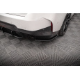 Maxton Design "Street Pro" boční difuzory pod zadní nárazník pro BMW řada 2 G42 M-Pack, plast ABS bez povrchové úpravy, s červenou linkou