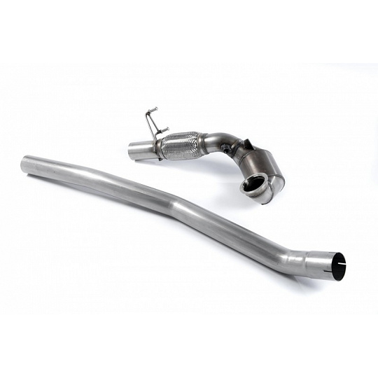 Milltek Sport downpipe a Hi-Flow sportovní katalyzátor pro Volkswagen Golf MK7 GTi (vč. GTi Performance Pack, Clubsport/Clubsport S) 2013-2016, pouze pro Milltek Sport cat-back systém