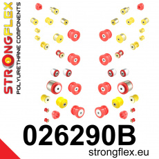 026290B: Strongflex Kompletní sada polyuretanových silentbloků pro zavěšení