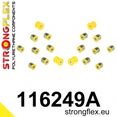 116249A: Strongflex Sada silentbloků zadního zavěšení varianta SPORT 116249A: Strongflex Sada silentbloků zadního zavěšení varianta SPORT