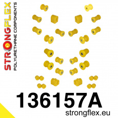 136157A: Strongflex Kompletní sada polyuretanových silentbloků pro zavěšení varianta SPORT