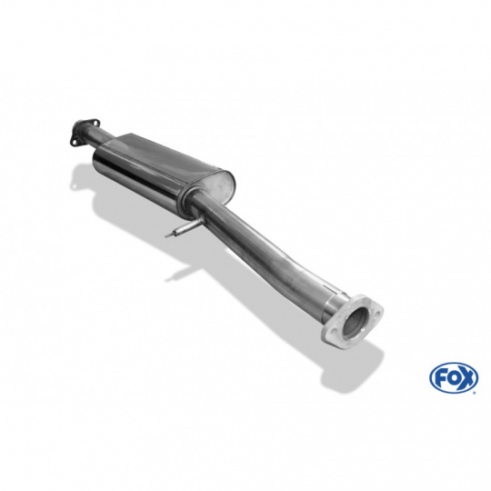Fox Sportauspuff přední díl s tlumičem pro Subaru Impreza GD, GG 2000- s motorem 2.0 92 kW