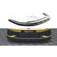Maxton Design spoiler pod přední nárazník ver.4 pro Volkswagen Golf GTI Mk8, carbon-Look, Clubsport