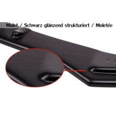 Maxton Design spoiler pod přední nárazník pro Opel Vectra C (Mk3), černý lesklý plast ABS