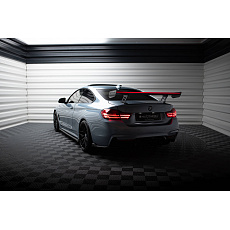 Maxton Design zadní křídlo s úzce rozkročenými držáky a LED světlem pro BMW řada 4 F32, F32 M-Pack, pravý karbon