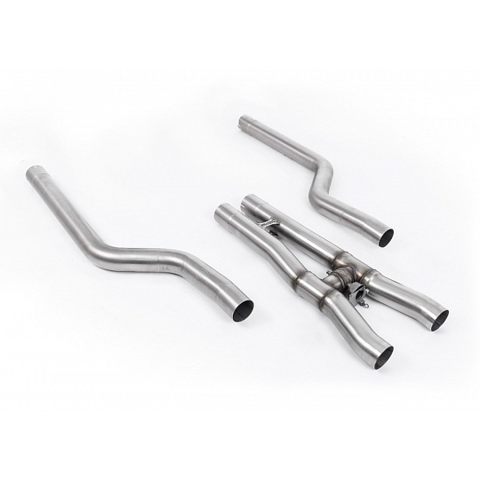 Milltek Sport náhrada GPF/OPF pro BMW řada 8 M8/M8 Competition 4.4l V8 Twin Turbo F91/F92 Coupe/Cabrio (s OPF/GPF) 2020-2024, pasuje na OE downpipe a Milltek Sport Particulate Filter Back System Only