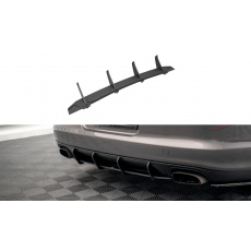 Maxton Design "Street Pro" difuzor zadního nárazníku pro Porsche Panamera 970 Standard, plast ABS bez povrchové úpravy, s černou a červenou linkou Maxton Design "Street Pro" difuzor zadního nárazníku pro Porsche Panamera 970 Standard, plast ABS bez povrchové úpravy, s černou a červenou linkou