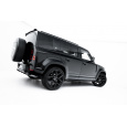 Maxton Design difuzory pod boční prahy pro Land rover Defender 110 Mk4, černý lesklý plast ABS