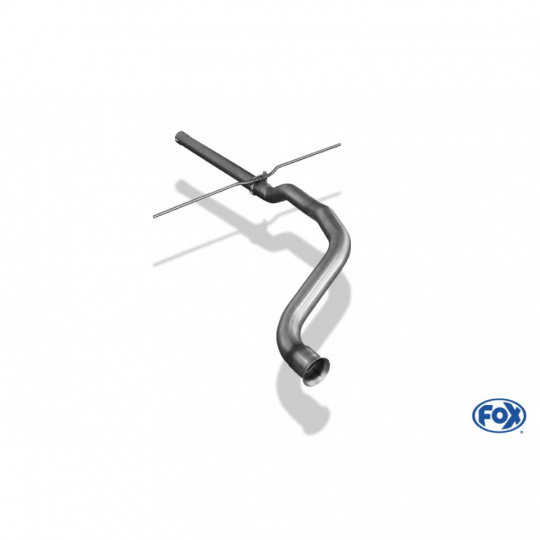 Fox Sportauspuff přední díl bez tlumiče pro Audi 80 B4 s motorem 2.0 16V, 2.3, 2.6, 2.8