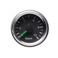 Autogauge přídavný ukazatel tlaku vzduchu dvouručkový černý 52mm