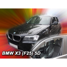 HEKO ofuky oken BMW X3 5dv (F25, 2010-2017) přední