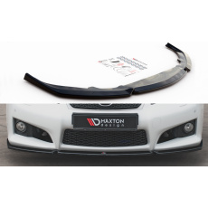 Maxton Design spoiler pod přední nárazník pro Lexus IS F Mk2 2007-2013, černý lesklý plast ABS