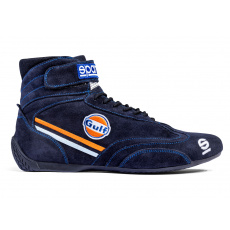 Závodní boty Sparco Top Gulf, s homologací FIA, barva: modro-oranžová, velikost: 40