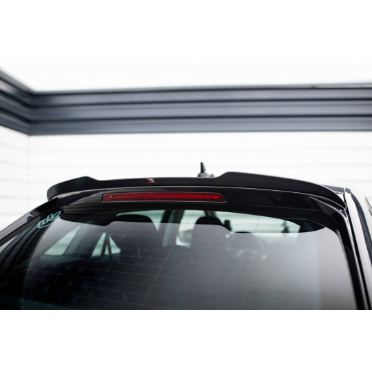 Maxton Design prodloužení spoileru pro Škoda Scala, černý lesklý plast ABS