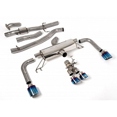 Milltek Sport výfukový systém primary cat-back 76.2mm / 3" bez rezonátoru (nejhlasitější) pro Toyota Corolla GR Corolla 1.6 Turbo 2023-2024, GT typ koncovek: GT titanové modré Milltek Sport výfukový systém primary cat-back 76.2mm / 3" bez rezonátoru (nejhlasitější) pro Toyota Corolla GR Corolla 1.6 Turbo 2023-2024, GT typ koncovek: GT titanové modré