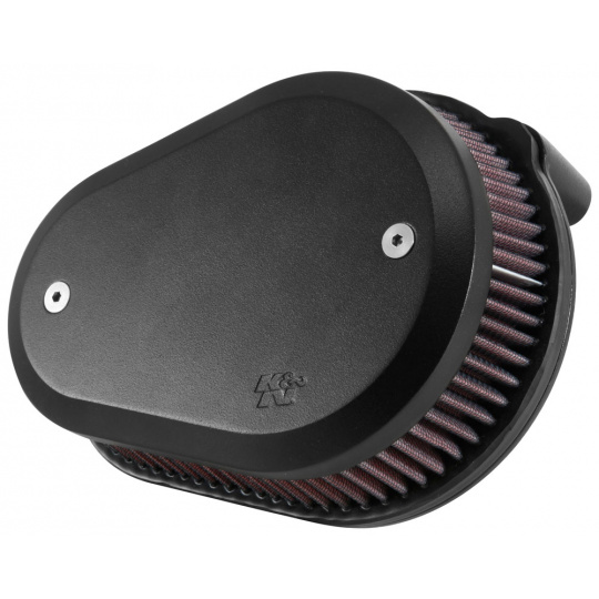 K&N Street Metal sportovní kit sání pro HARLEY DAVIDSON FXCWC Rocker C 96 CI 2008-2011 lakovaný vrchlík, výška: 57 mm