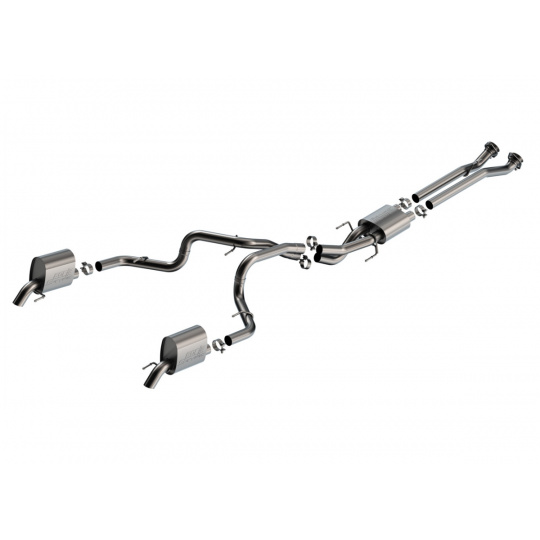 Borla výfukový systém "S-Type" pro Jeep Grand Wagoneer L 3.0L, Turbo, automat, 4wd, r.v. 2023-2024