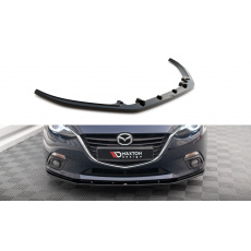 Maxton Design spoiler pod přední nárazník pro Mazda 3 Mk3, Carbon-Look Maxton Design spoiler pod přední nárazník pro Mazda 3 Mk3, Carbon-Look