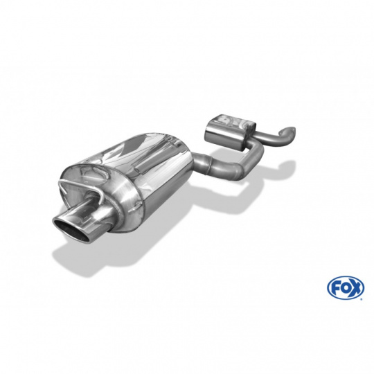 Fox Sportauspuff výfukový systém od katalyzátoru s koncovkou 115x85 Typ 32 pro Mercedes SLK 170 s motorem 2.0, 2.3 K l Fox Sportauspuff výfukový systém od katalyzátoru s koncovkou 115x85 Typ 32 pro Mercedes SLK 170 s motorem 2.0, 2.3 K l