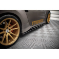 Maxton Design "Street Pro" difuzory pod boční prahy pro Nissan 370Z Nismo, plast ABS bez povrchové úpravy