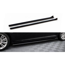 Maxton Design difuzory pod boční prahy pro Chrysler 300 Mk2, černý lesklý plast ABS